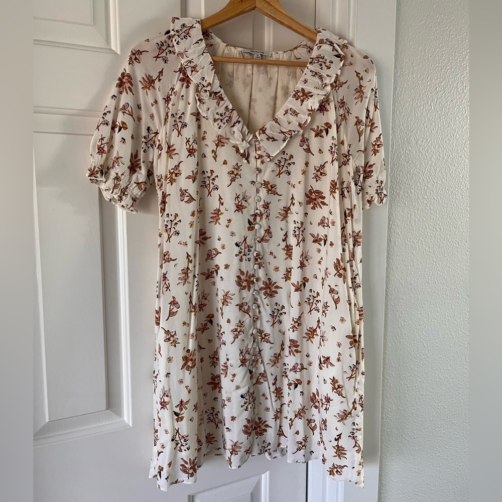 Madewell Floral Mini Dress